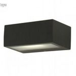 LED lámpatest , oldalfali , E27 , 2 irányú, sötét szürke , kültéri , IP44, LUTEC , GEMINI fotó
