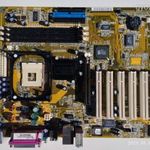 Asus P4S8X-X socket 478-as tesztelt retro alaplap. fotó