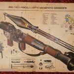 "RPG-7 gránátvető" oktató tábla fotó