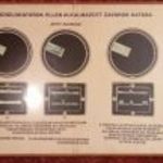 "A rádiólokátor ellen alkalmazott zavarok" oktató tábla fotó