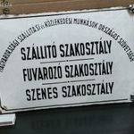 Horthy korszak fuvarozó szállító zománctábla fotó