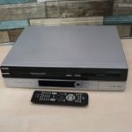 Philips DVDR3510V DVD/VHS kombó lejátszó felvevő gyári távirányítóval fotó