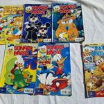 5+1 ajándék Donald Kacsa képregény egyben 2000 5, 9, 10, 11, 22 és 14 szám újság egyben fotó
