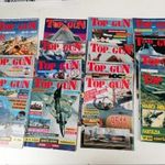 15 db top gun újság egyben top gun magyar repülős újság csomag fotó