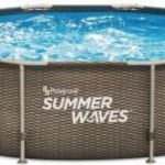 Summer Waves, két szezont használt, fémvázas medence (3, 05m) fotó