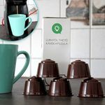 Újratölthető kávékapszula, utántölthető kapszula 5 db fotó