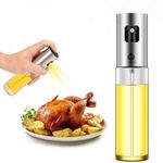 Olajspray, olajpermetező palack, fém fejjel 100ml fotó