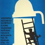 Villamosplakát: Mindenféle háztartási kávéfőző javítását vállalaja Fémipari KTSZ, So-ky 1966 fotó