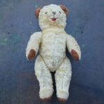 régi antik brummogós szalma játék maci játék mackó 34 cm korához képest jó állapot OLCSÓBB LETT fotó