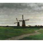 Kézdi-Kovács László : "Esőfelhők az Alföldön" 1905 fotó
