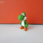 Eredeti Jakks Nintendo Super Mario barátja Yoshi sárkány videójáték és mesefigura !! 7cm fotó