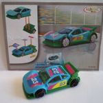 Rennautos / verseny autók / kék-zöld / NV082 + BPZ matrica!!! fotó