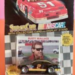 NASCAR RACING CHAMPIONS MATCHBOX kiállítószínpadon aláírásos kártyával RUSTY WALLACE 2-es fotó