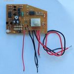PHILIPS FC6125 akkus elektromos motoros padlóseprű töltés vezérlő panel - barkács fotó