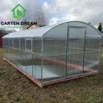 Üvegház "Gardener" 3x8m 6mm polikarbonát ingyenes szállítással fotó