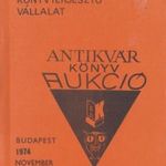 Állami Könyvterjesztő Vállalat antikvár könyvaukció - 1974 November fotó
