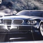 Hivatalos BMW 7 óriás poszter / katalógus fotó