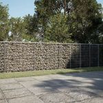horganyzott vas gabion kosár fedéllel 850 x 100 x 100 cm fotó