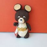 MISA maci régi Olimpia medve sport kabala figura plüss olimpiai mackó !! EXTRA fotó