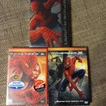 Pókember klasszikus trilógia+Csodálatos pókember 1-2. része (extra kiadások) eredeti DVD ritkaság! fotó