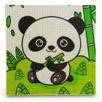 Diamond Painting gyémántszemes kirakó - panda fotó