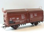 WS1464 H0 Klein Modellbahn tolótetős teherkocsi DB fotó