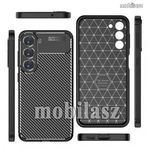 SAMSUNG Galaxy S23, OTT! CARBON PRO szilikon mobiltok, Fekete fotó