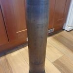Hatalmas ágyú hüvely 105mm M68 javítható háborús sérüléssel fotó