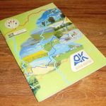 Az alföldi kéktúra útvonala és igazoló füzete fotó