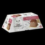 GOURMET REVELATIONS Pastétom Lazaccal és szósszal nedves macskaeledel 2*57g fotó