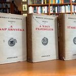 1939 Móricz Zsigmond: Erdély I-III. Tündérkert, A nagy fejedelem, A nap árnyéka TELJES PAPÍRBORÍTÓ fotó