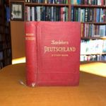 1932 Baedekers - Érdekes Németország útikönyv GAZDAGON ILLUSZTRÁLVA, KIHAJTHATÓ TÉRKÉPEKKEL fotó