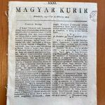 1818 Április 24-dikén Bétsből - Magyar Kurir - A magyar sajtótörténet kiemelkedő jelentőségű lapja fotó