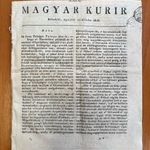 1818 Április 17-dikén Bétsből - Magyar Kurir - A magyar sajtótörténet kiemelkedő jelentőségű lapja fotó