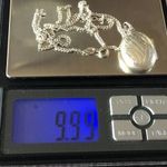 Ezüst nyaklánc + medál GHA925 jelzett 1+1 darab fotó