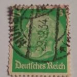 1932 Paul von Hindenburg - Új rajz 5 Német Reichspfennig fotó