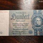 100 Márka 1935 , Birodalmi , horogkereszt fotó