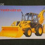 Kártyanaptár, Vasép-gép, Szombathely, traktor, munkagép 1996 fotó