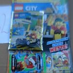 (L62) ÚJ BONTATLAN LEGO CITY FIGURA, MUNKÁS MUNKAGÉPPEL fotó