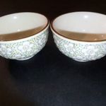 Japán porcelán tálacskák, jelzett. 2 db. fotó