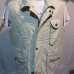 Minőségi JACQUES LORANT XL-XXL-s béléses, sokzsebes, steppelt mellény. fotó