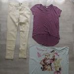 H&M, Mango felsők, Bershka nadrág M- fotó