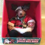 Jingle Bell Rock éneklő és táncoló rénszarvas baba - nincs tesztelve fotó