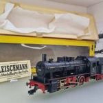 Fleischmann 4154 H0 1: 87 vasútmodell gőzmozdony DC világítással eredeti dobozában (MG10) fotó