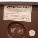 Bose model 301 Igazi Retró ikonikus hifi polc hangfal Monacor SP90 mélysugárzóval ! fotó