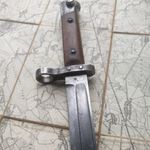 Korai osztrák-magyar monarchiás M95 Mannlicher bajonett STEYR első világháborús puska antik szurony fotó