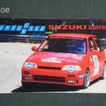 Kártyanaptár, Suzuki ilosfai Rally versenyautó, 2003 fotó
