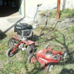 Robix Robi 56 rotációs kapálógép, rotakapa, négyütemű Briggs motorral, fűnyíróval fotó