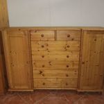 Fenyő komód 173x47x117cm fotó