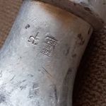 Ritka! 1/2 literes Aluminium Katonai kulacs K.R. 1939? Horthy kori Magyar Fémlemez Ipar Rt jelzéssel fotó